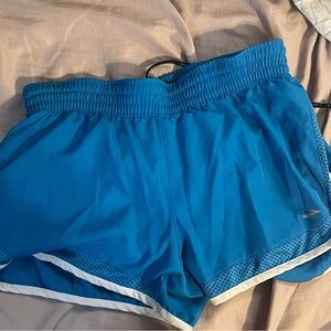 Women's Blue Athletic Shorts